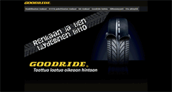 Desktop Screenshot of goodride.fi